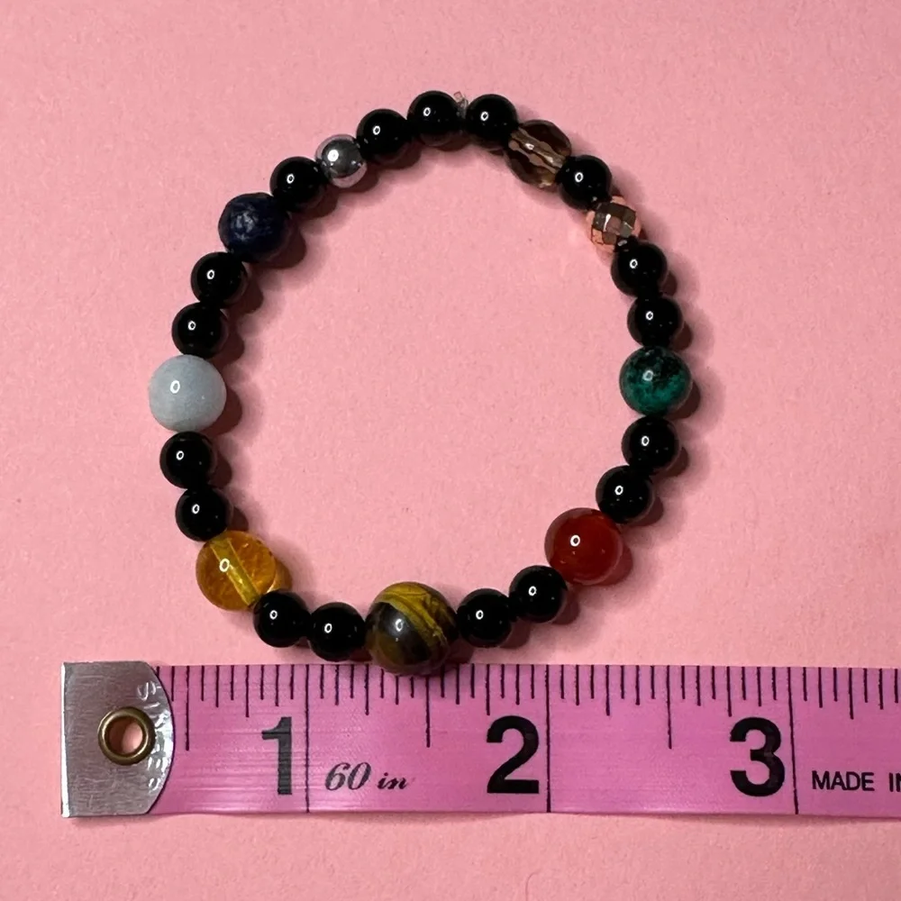 Solar System Beaded‎ Bracelet